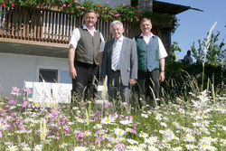 Landeshauptmann Dr. Josef Pühringer besucht die Gartentage in Kirchheim im Innkreis