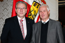 Landesschulpräsident Fritz Enzenhofer empfängt Lehrerpensionisten