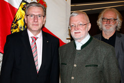 Landesschulpräsident Fritz Enzenhofer empfängt Lehrerpensionisten