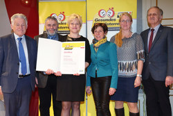 Verleihung des Qualitätszertifikates für Gesunde Gemeinden im Netzwerk durch Landeshauptmann Dr. Josef Pühringer, Gemeinde Altenfelden