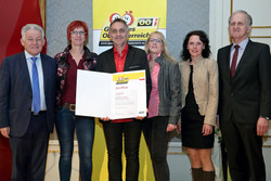 Verleihung des Qualitätszertifikates für Gesunde Gemeinden im Netzwerk durch Landeshauptmann Dr. Josef Pühringer, Gemeinde Schärding
