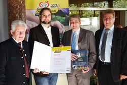 Urkundenverleihung Gesunde Küche 2012 im Rahmen des Gesunde Gemeinde Tages