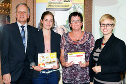 Preisverleihung Kinderkochbuch mit Landesrätin Magistra Doris Hummer