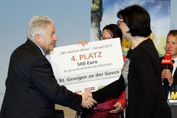 Wir machen Meter Gala Siegerehrung des Projektes im ORF Landesstudio