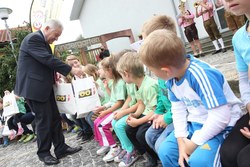 LH Pühringer - Wir machen Meter -  Preisverleihung Kindergarten Geboltskirchen