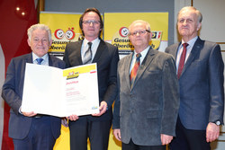 Verleihung des Qualitätszertifikates für Gesunde Gemeinden im Netzwerk durch Landeshauptmann Dr. Josef Pühringer, Gemeinde Gallspach
