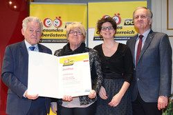 Verleihung des Qualitätszertifikates für Gesunde Gemeinden im Netzwerk durch Landeshauptmann Dr. Josef Pühringer, Gemeinde Kremsmünster