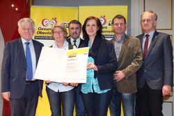 Verleihung des Qualitätszertifikates für Gesunde Gemeinden im Netzwerk durch Landeshauptmann Dr. Josef Pühringer, Gemeinde Windischgarsten