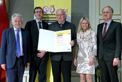Verleihung des Qualitätszertifikates für Gesunde Gemeinden im Netzwerk durch Landeshauptmann Dr. Josef Pühringer, Gemeinde Schwand im Innkreis