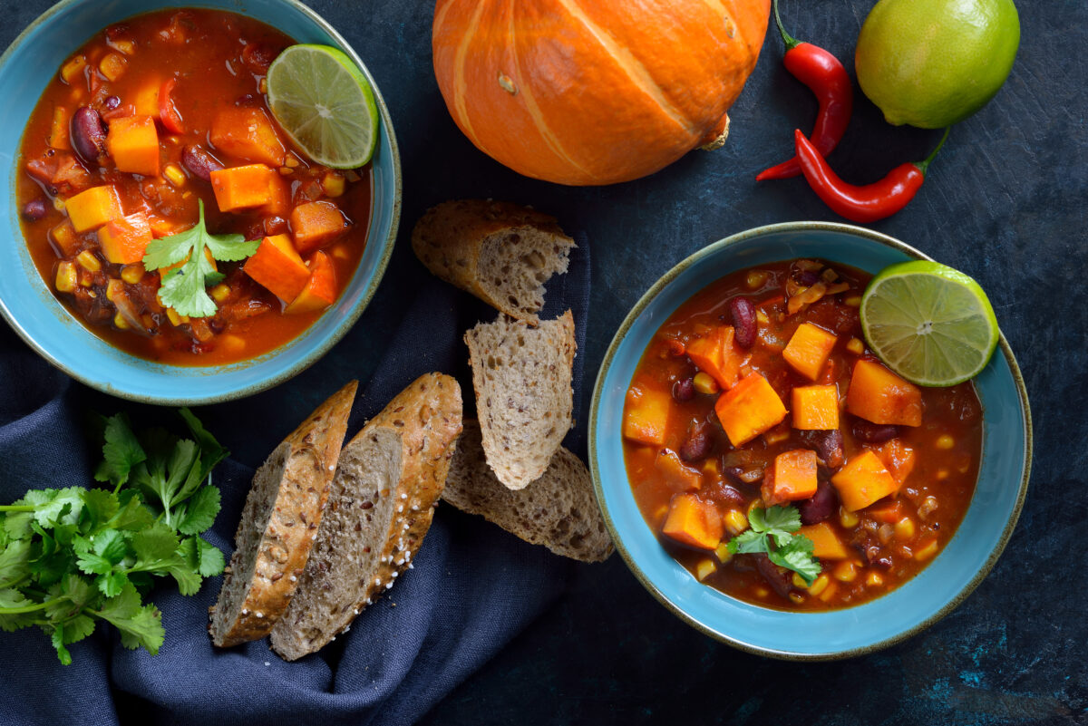 Kürbis-Chili con Carne