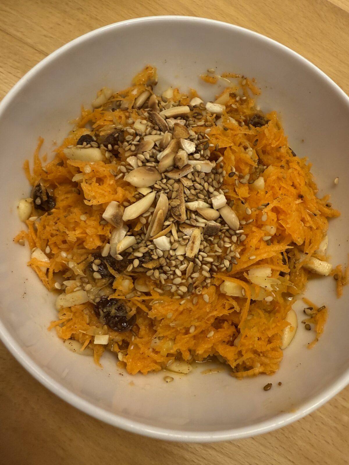 Orangen Karotten Salat