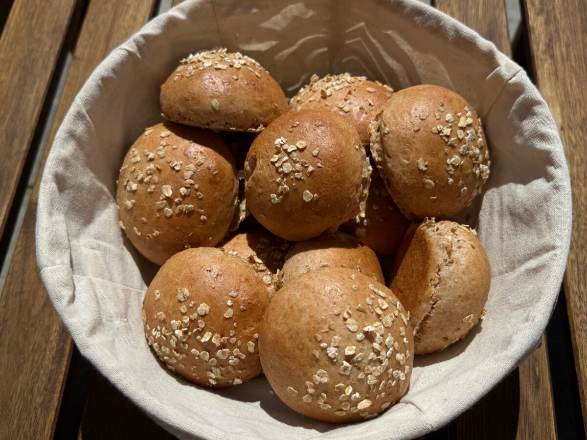 Vollkorn Burgerbrötchen