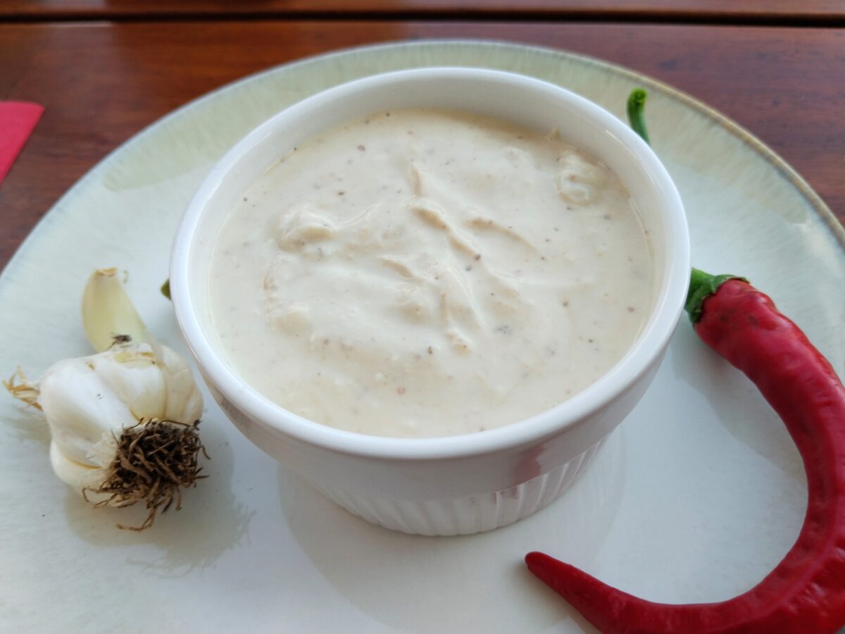 Knoblauch.Chili-Dip