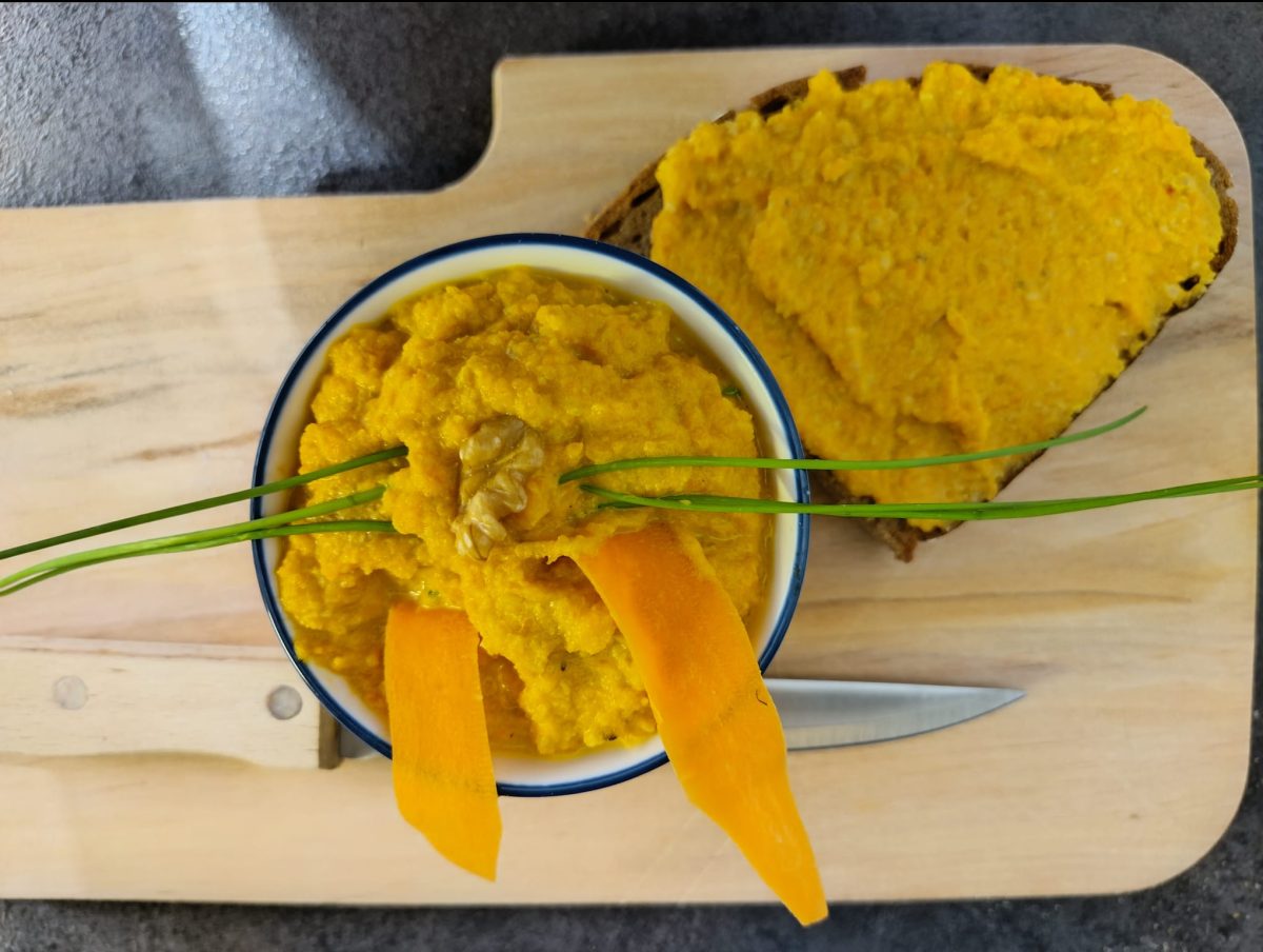 Karotten Apfelaufstrich Mit Walnüssen