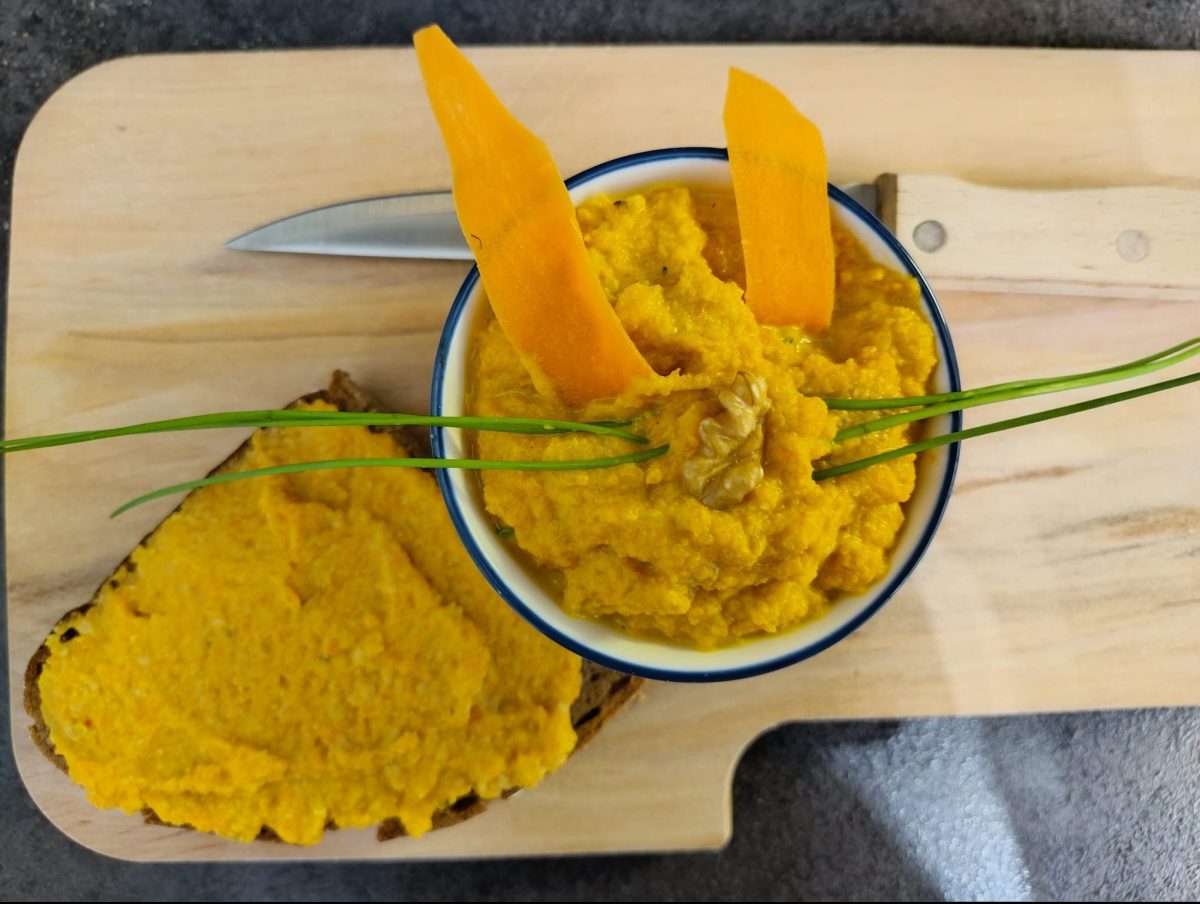 Karotten Apfelaufstrich Mit Walnüssen
